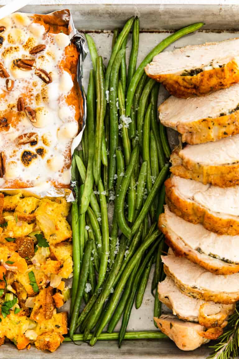 Sheet Pan Turkey Breast (One Pan Thanksgiving Dinner) Recipe - The ...