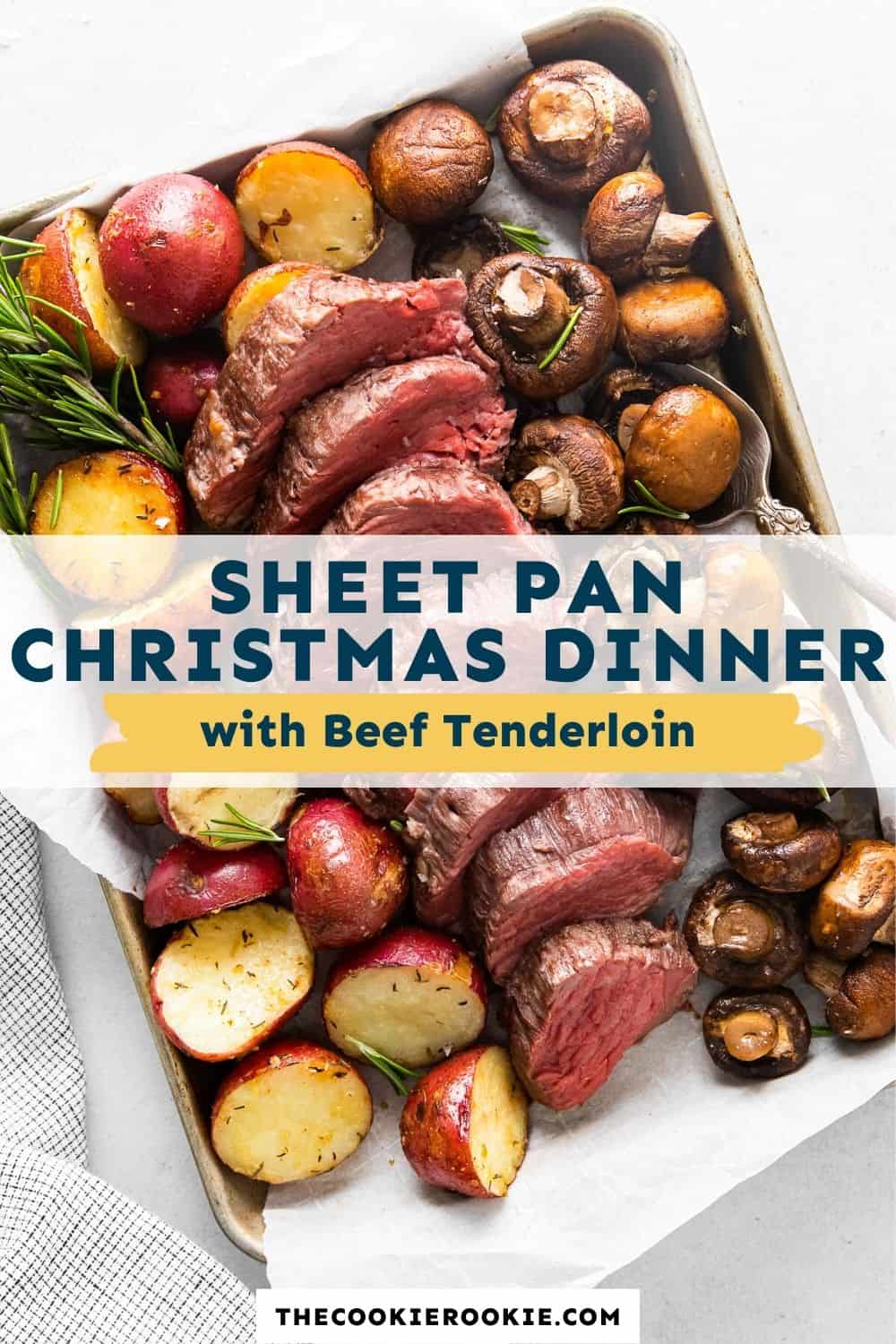 Christmas Beef Tenderloin (Sheet Pan Beef Tenderloin) Recipe The