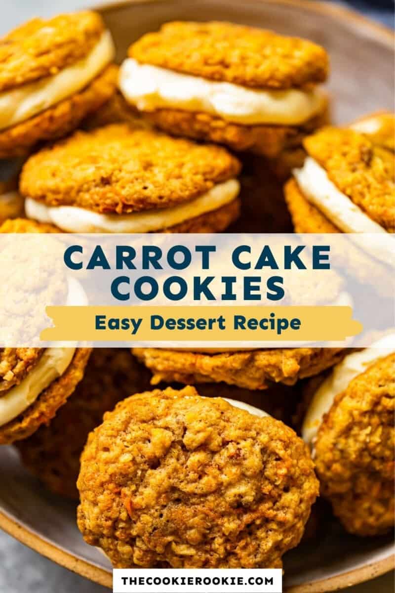 carrot cake sandwich cookies pinterest