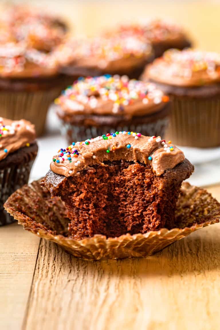 Chocolate Cupcakes with Fudge Frosting Recipe The Cookie Rookie®