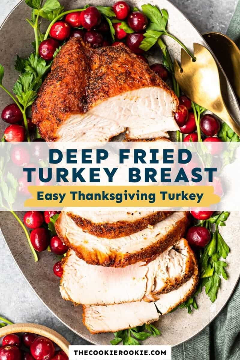 deep fried turkey breast pinterest