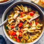 featured instant pot chicken noodle soup