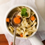 featured instant pot turkey noodle soup
