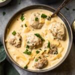 featured swedish meatball soup