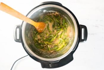 green bean casserole in instant pot