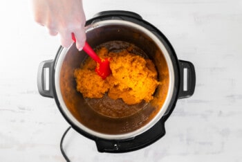 mashed sweet potatoes in instant pot