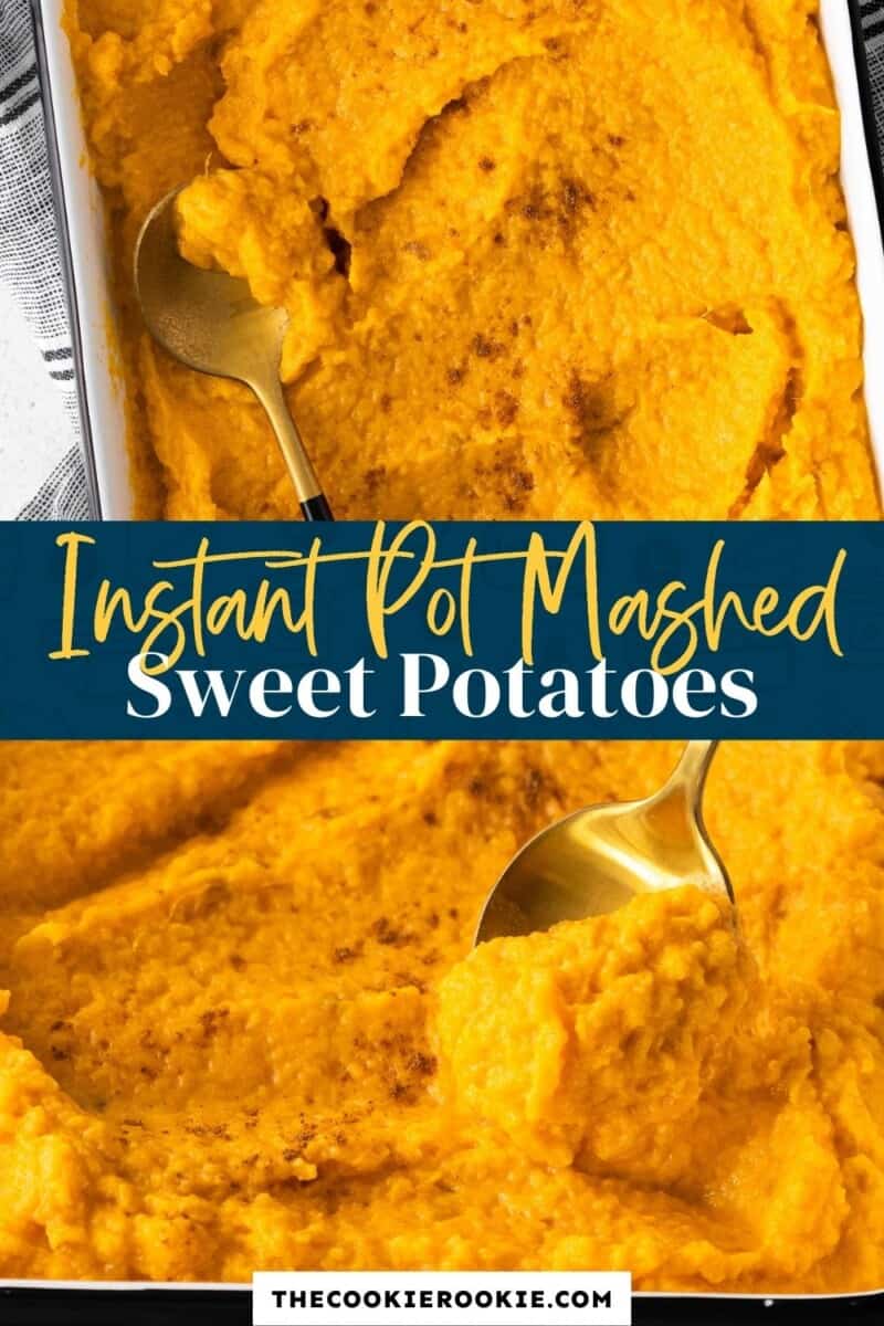 instant pot mashed sweet potatoes pinterest