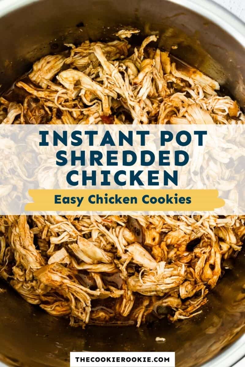 instant pot shredded chicken pinterest