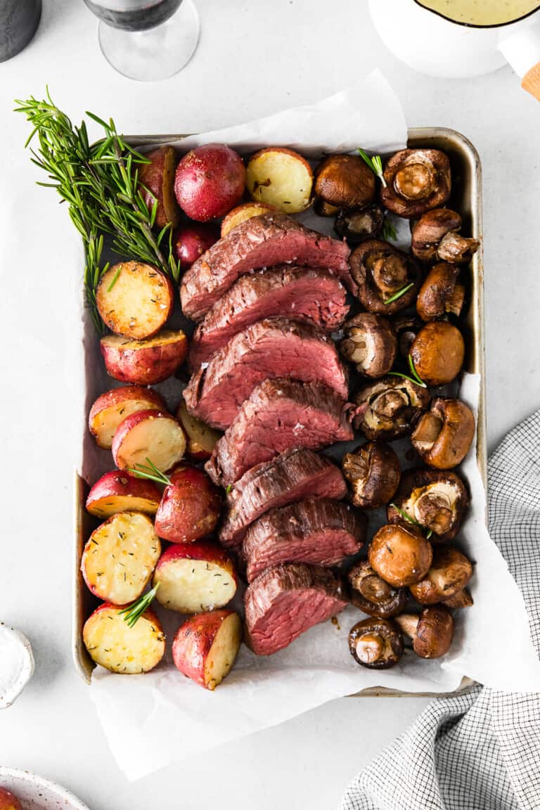 Christmas Beef Tenderloin (Sheet Pan Beef Tenderloin) Recipe The