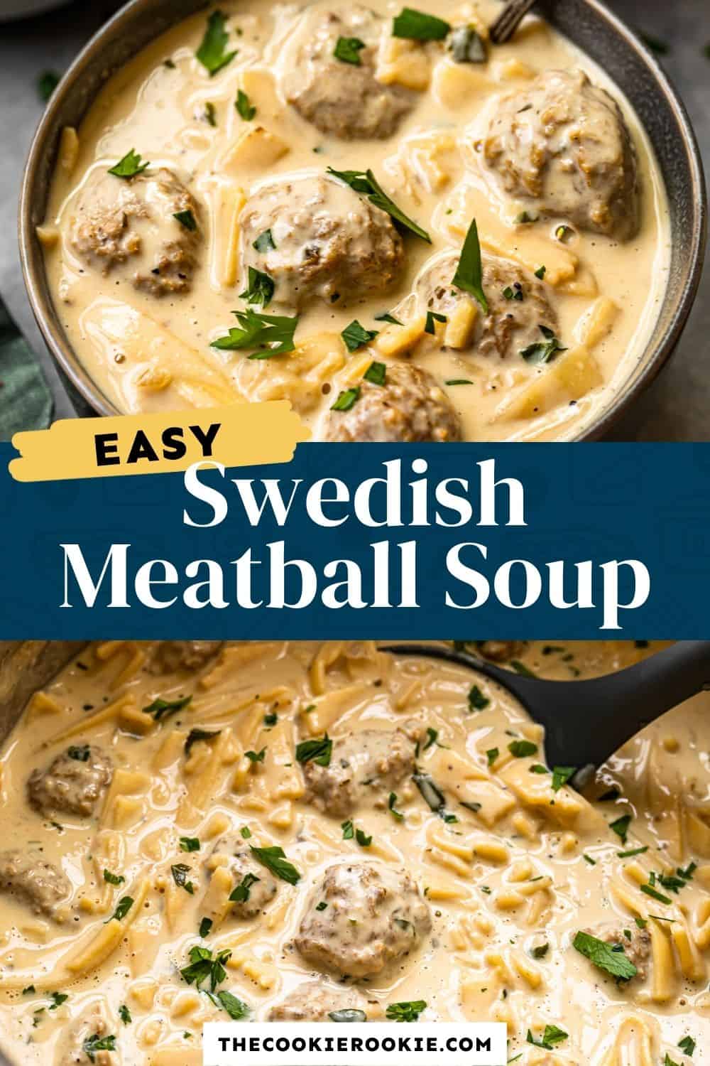 Swedish Meatball Soup Recipe The Cookie Rookie®
