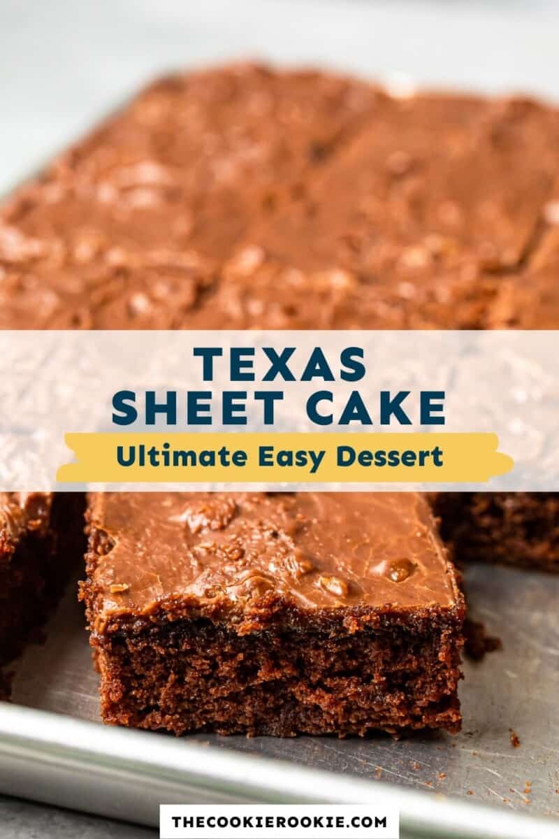 texas sheet cake pinterest