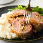 featured stuffed pork loin