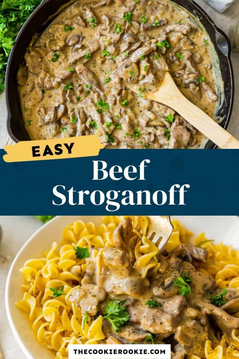 beef stroganoff pinterest
