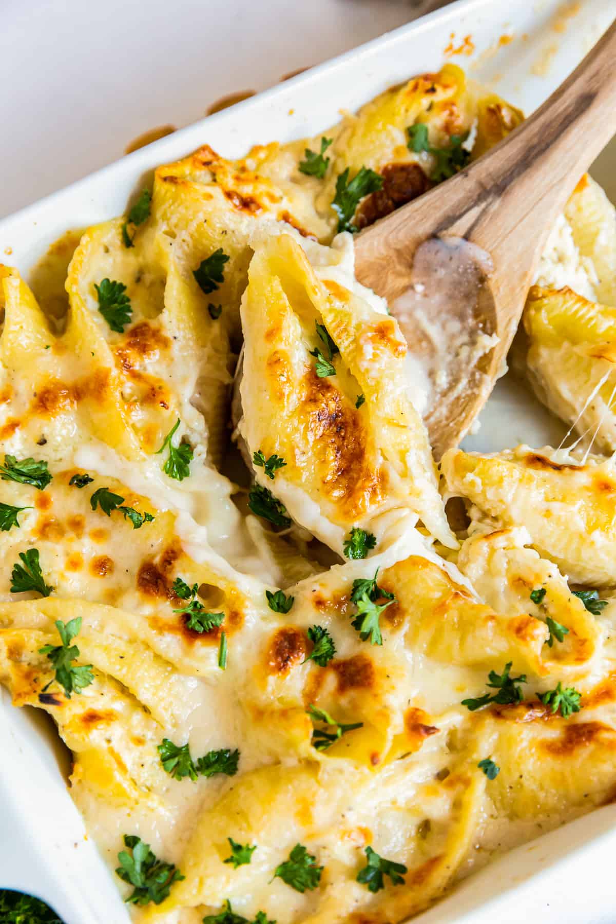 Creamy Seafood-Stuffed Shells Recipe