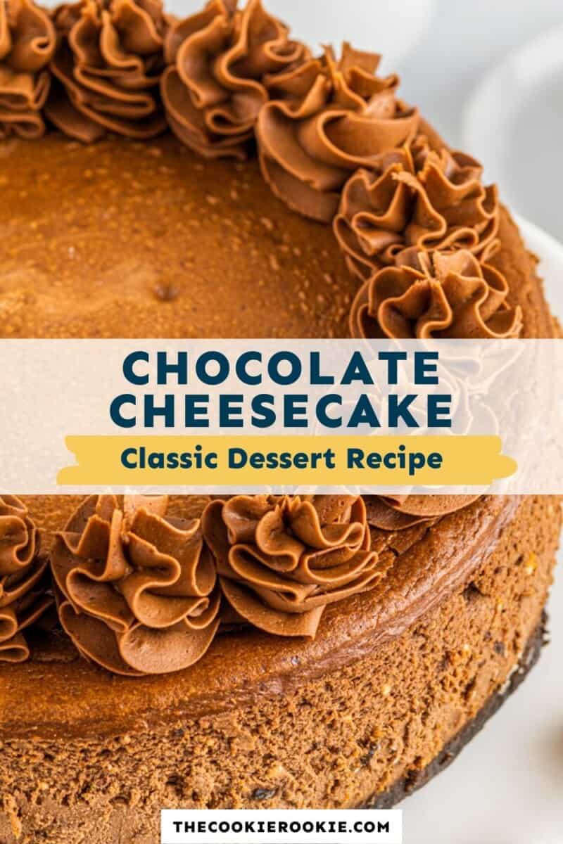 chocolate cheesecake pinterest