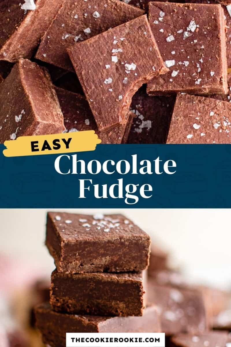 chocolate fudge pinterest
