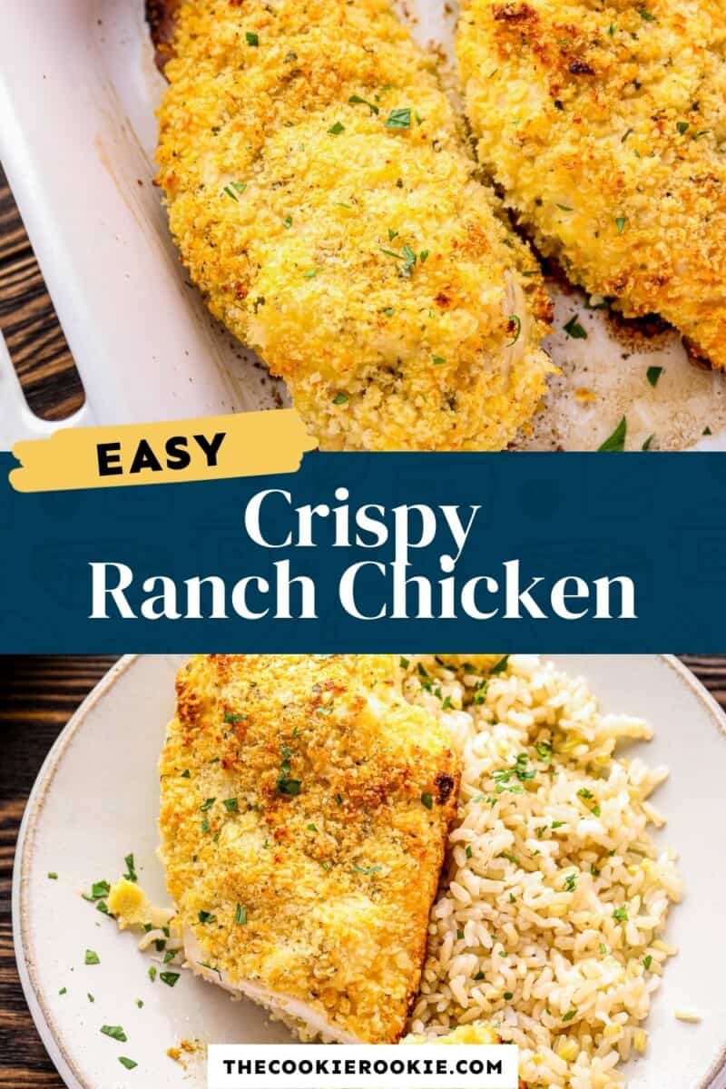 crispy ranch chicken pinterest