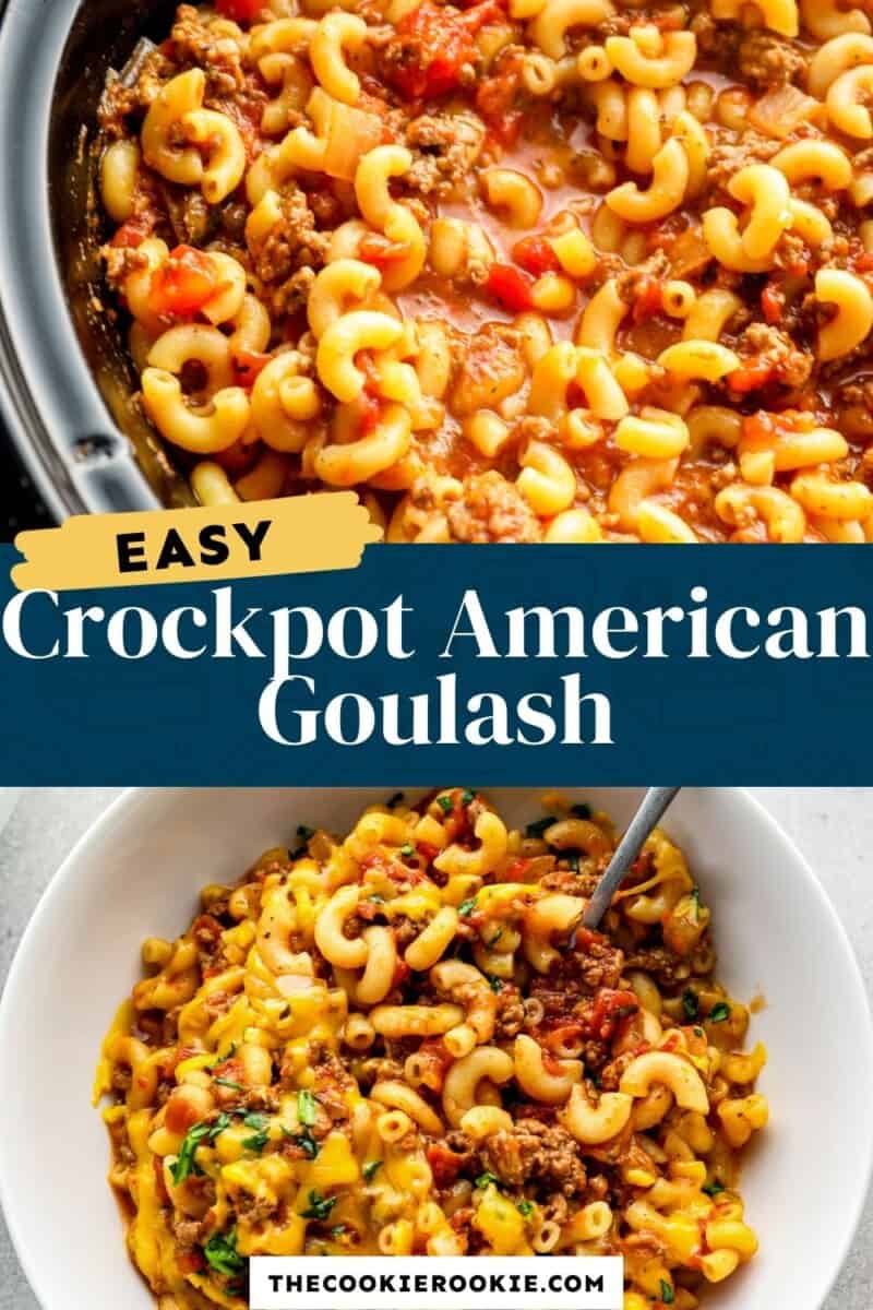 crockpot goulash pinterest