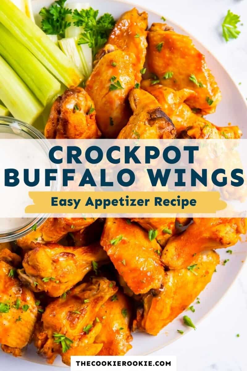 crockpot buffalo wings pinterest