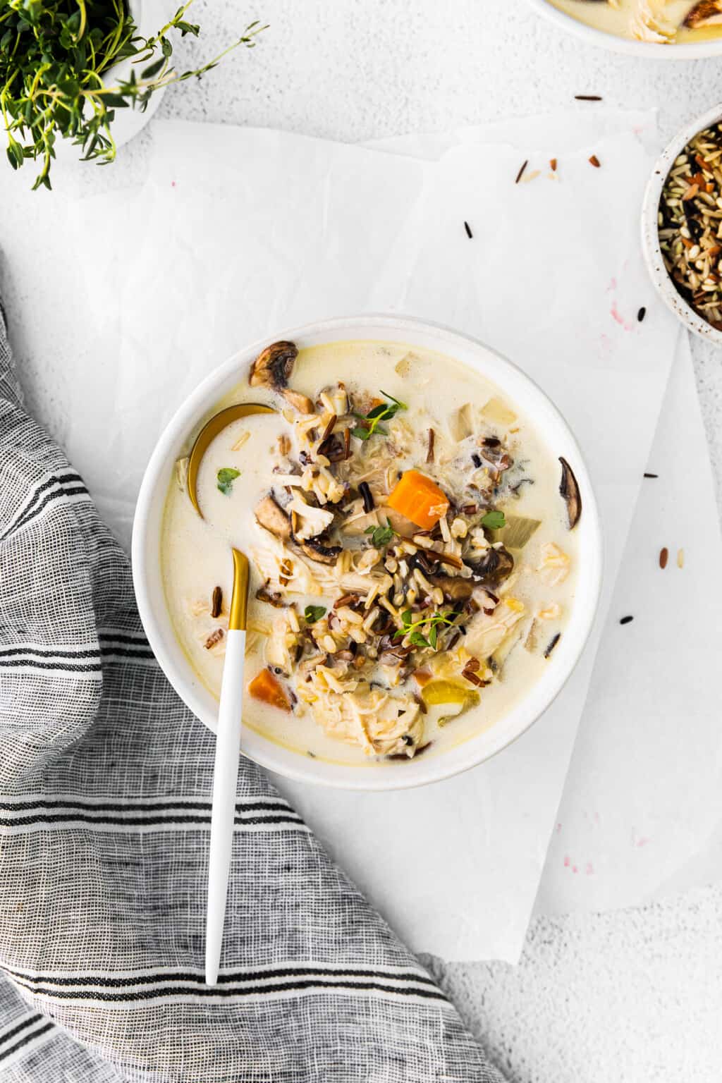 Crockpot Chicken Wild Rice Soup Recipe The Cookie Rookie®