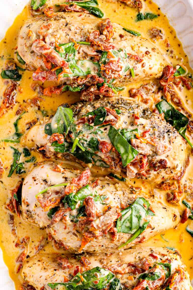 Crockpot Tuscan Chicken