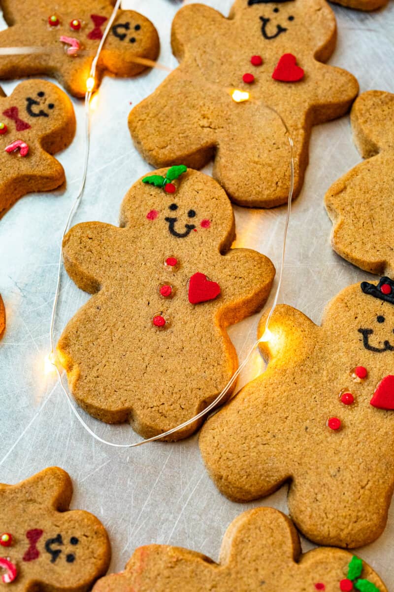 decorated gingerbread cookies