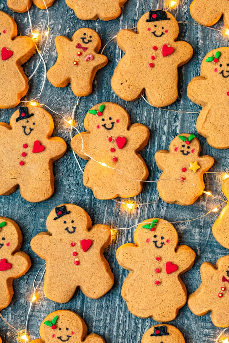 decorated gingerbread cookies