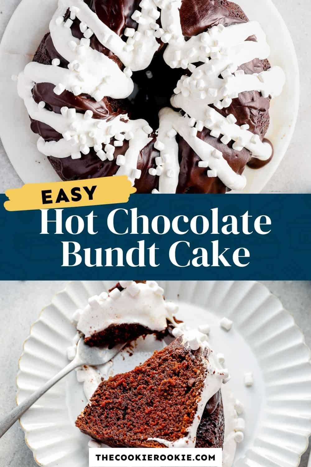 Hot Chocolate Bundt Cake Recipe The Cookie Rookie®