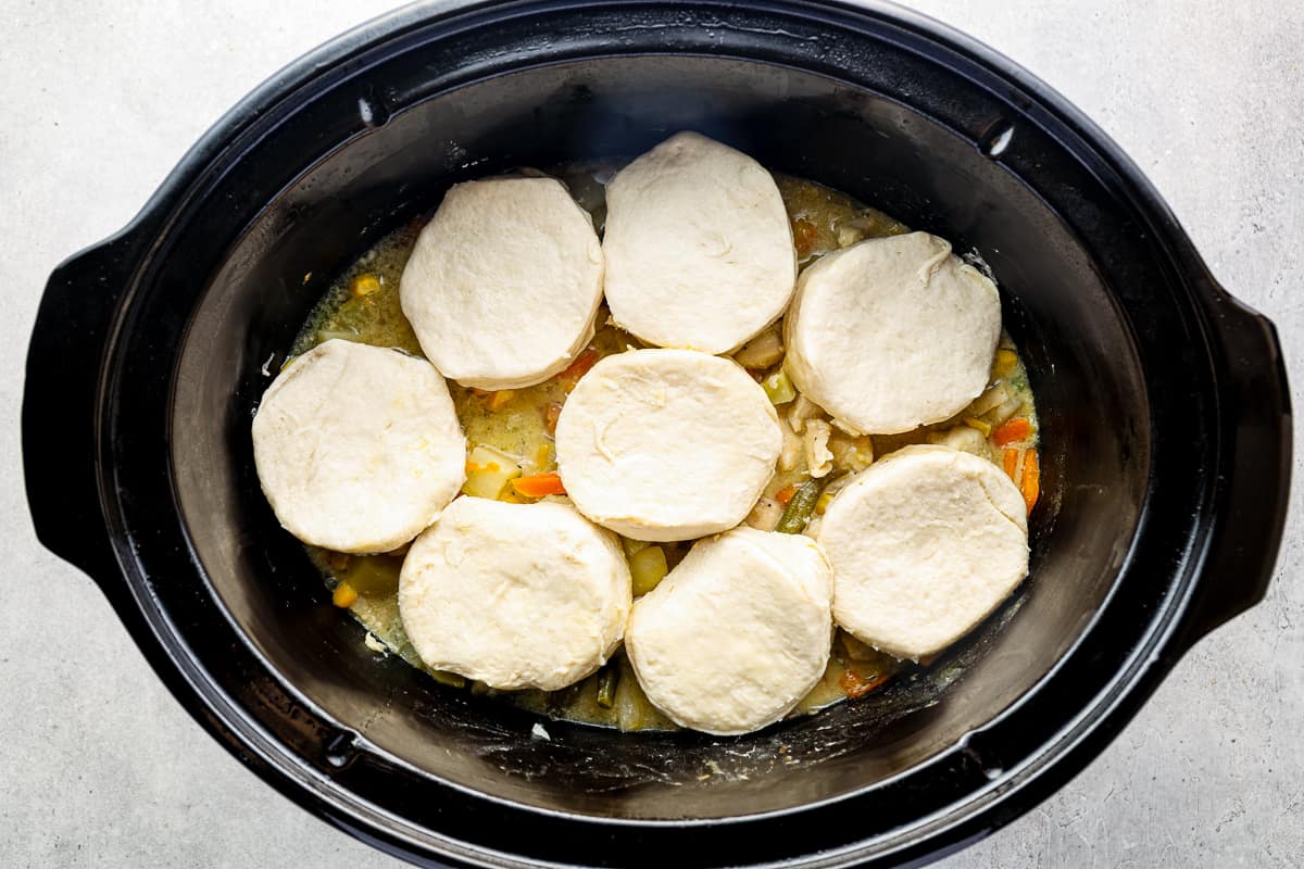 Crock Pot Chicken Pot Pie - Family Food on the Table