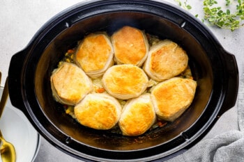 how to make crockpot chicken pot pie
