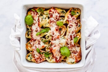 how to make spinach stuffed shells