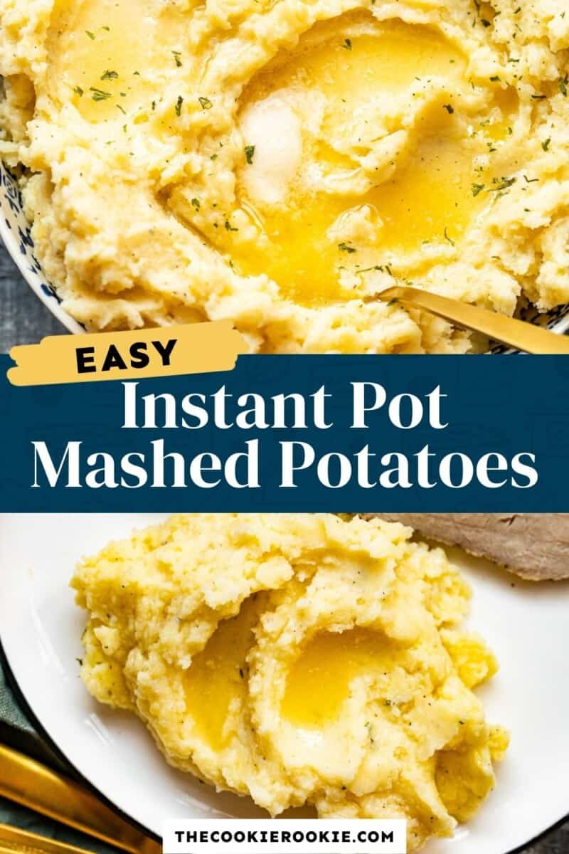 instant pot mashed potatoes pinterest