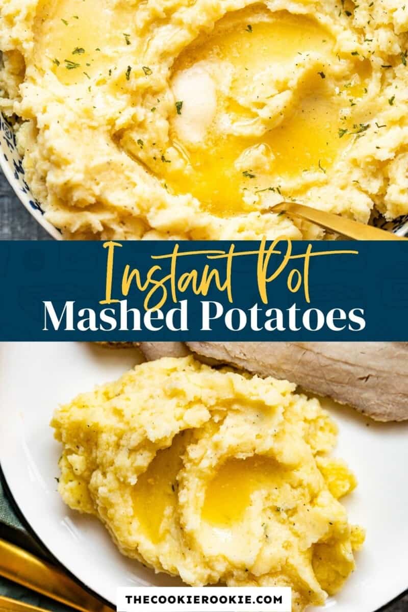 instant pot mashed potatoes pinterest