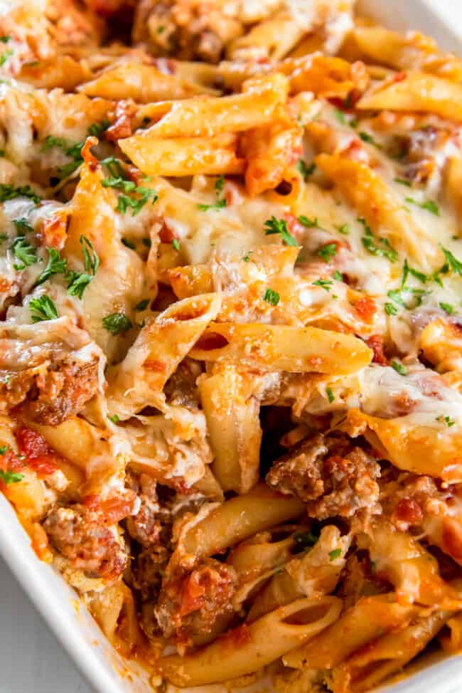 Baked Mostaccioli Recipe The Cookie Rookie®