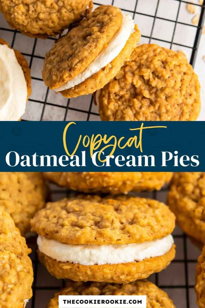 oatmeal cream pies pinterest