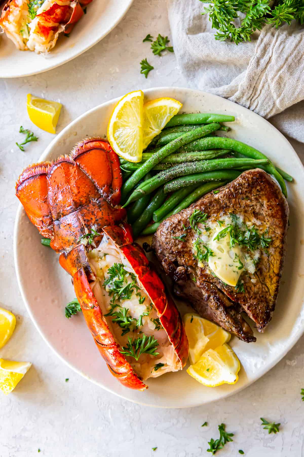 CAJUN CHICKEN OVER STUFFED BAKED POTATOE - Yo Chef Surf & Turf Smokehouse