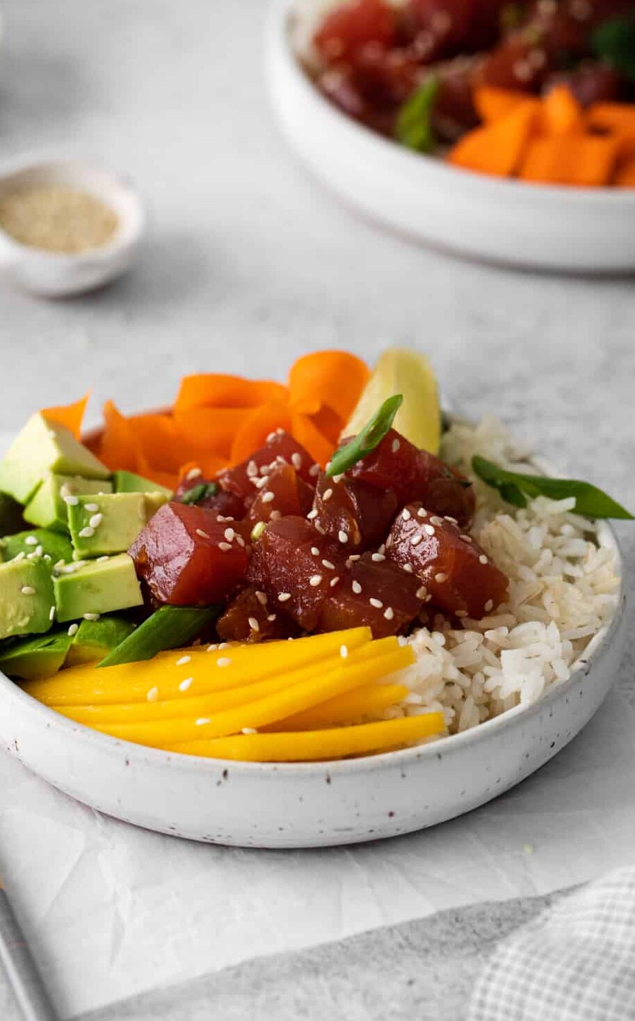 Tuna Poke Bowl Story The Cookie Rookie®