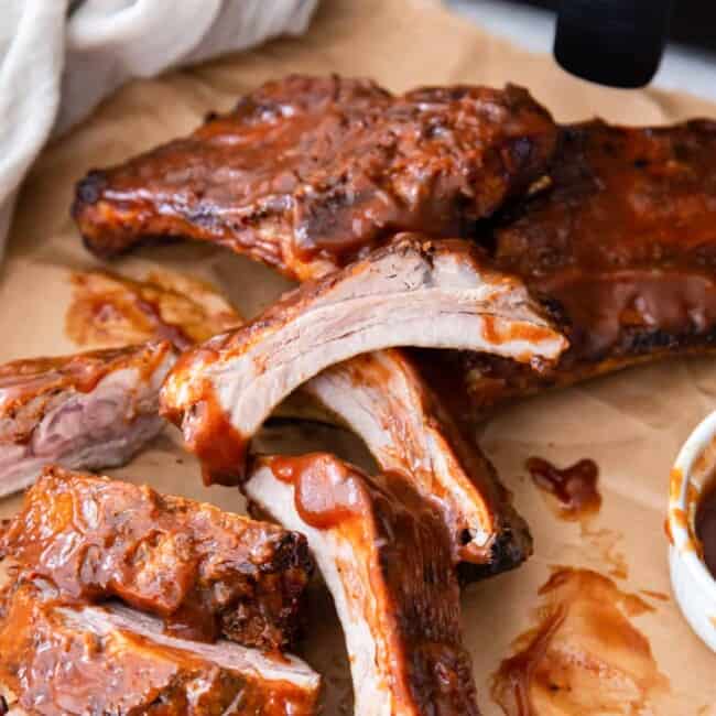 featured air fryer bbq ribs