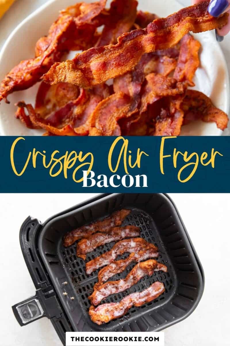 air fryer bacon pinterest