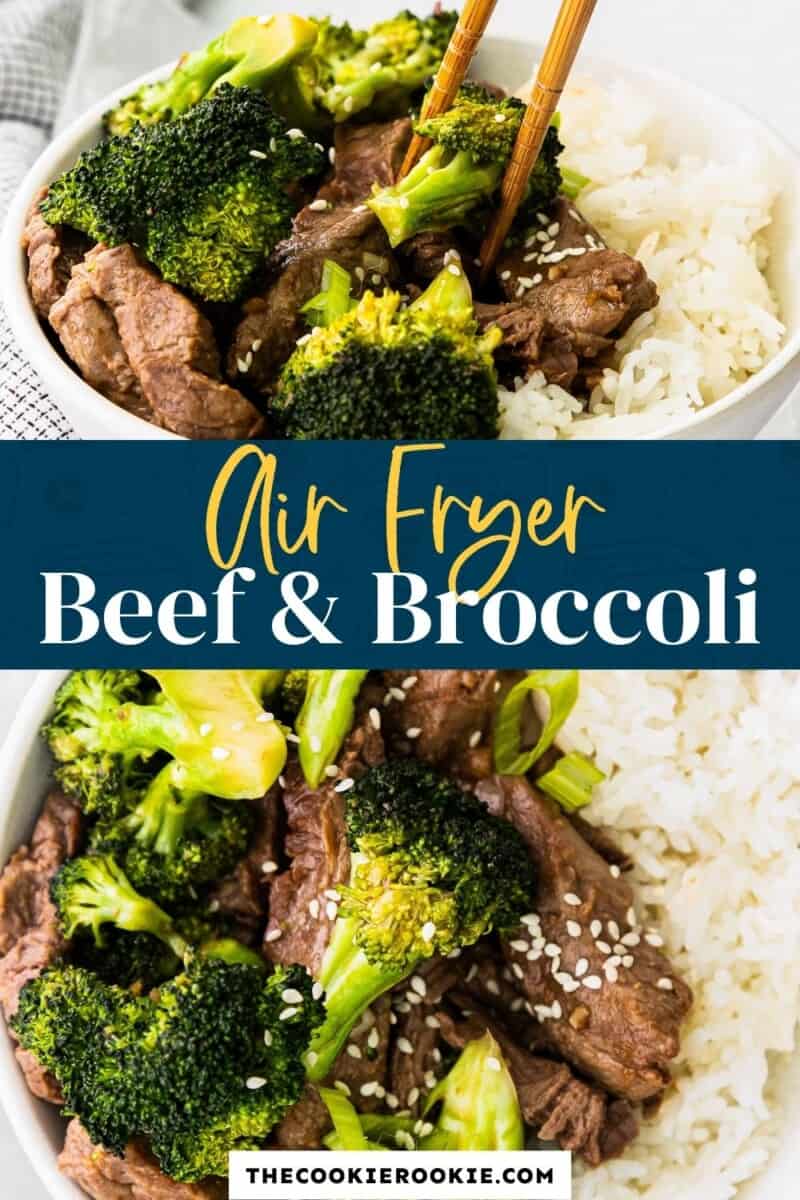 air fryer beef and broccoli pinterest