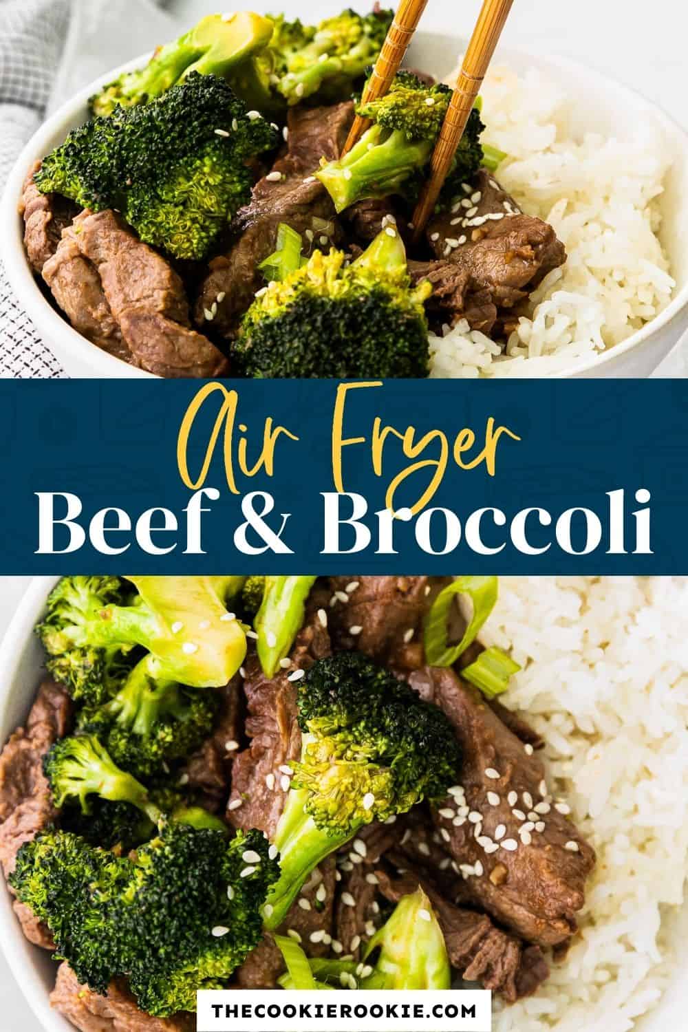 Air Fryer Beef and Broccoli - The Cookie Rookie®