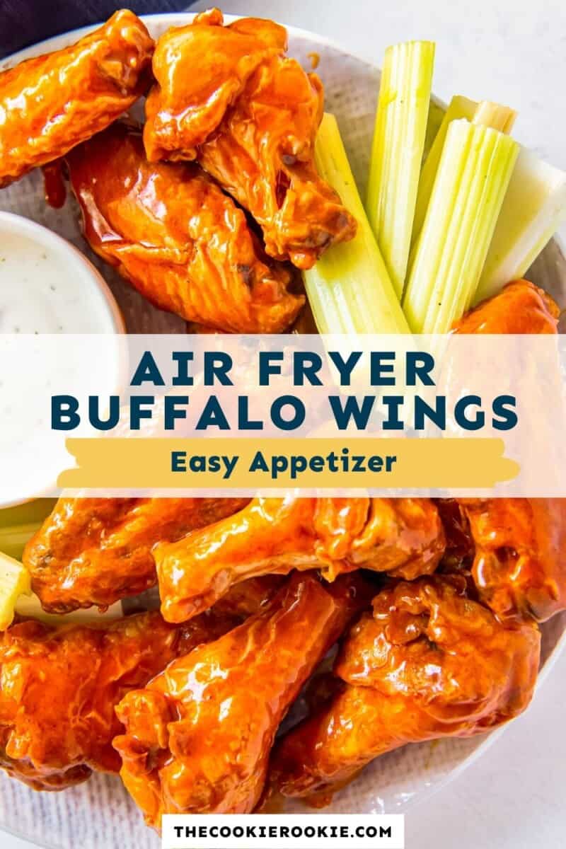 air fryer buffalo chicken wings pinterest