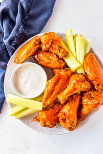 Air Fryer Chicken Wings Recipe - The Cookie Rookie®