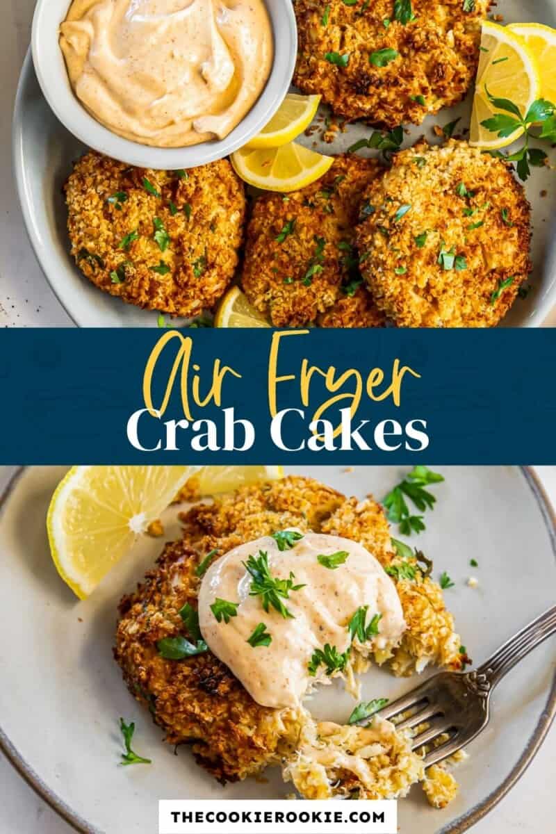 air fryer crab cakes pinterest