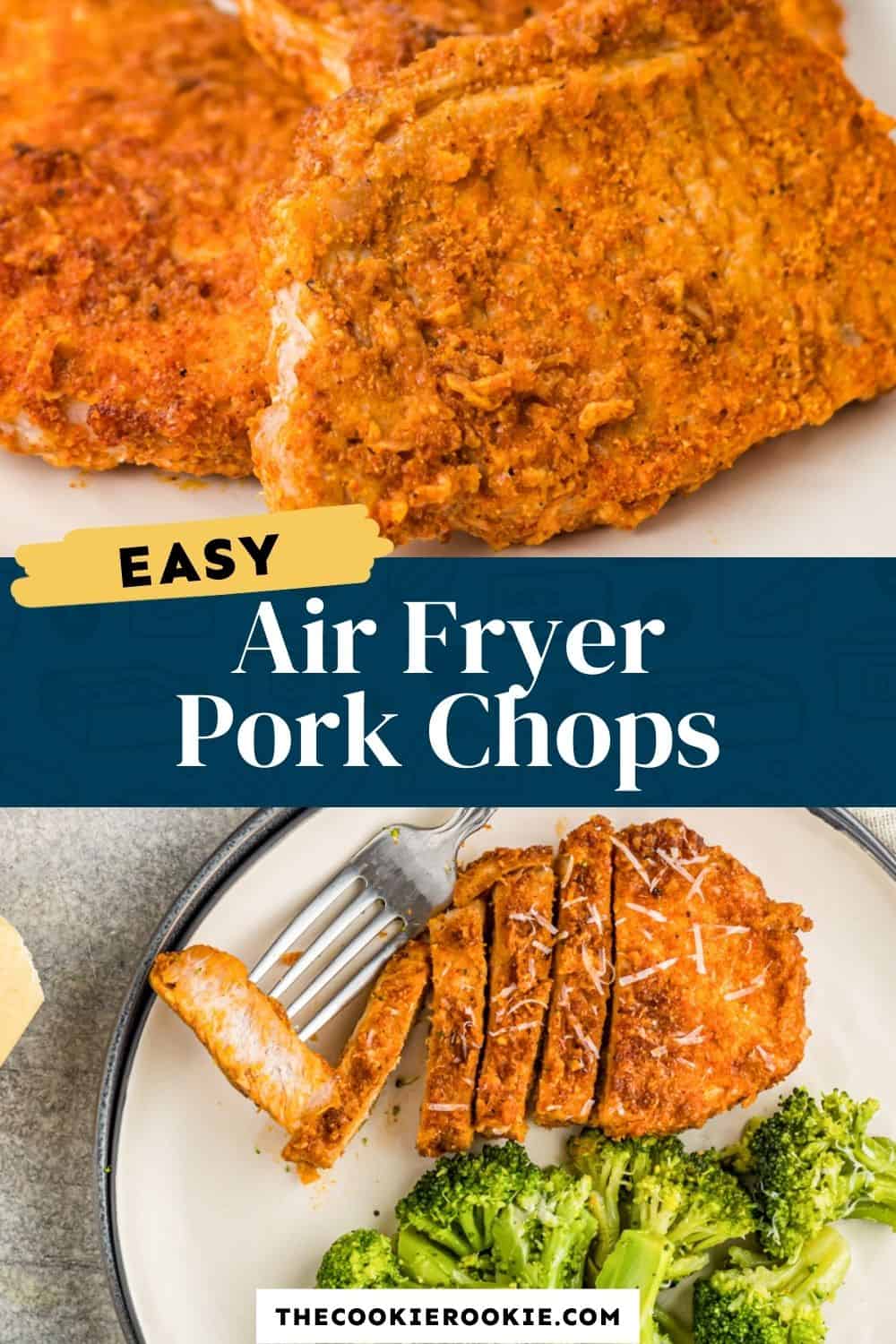 Air Fryer Pork Chops Recipe - The Cookie Rookie®