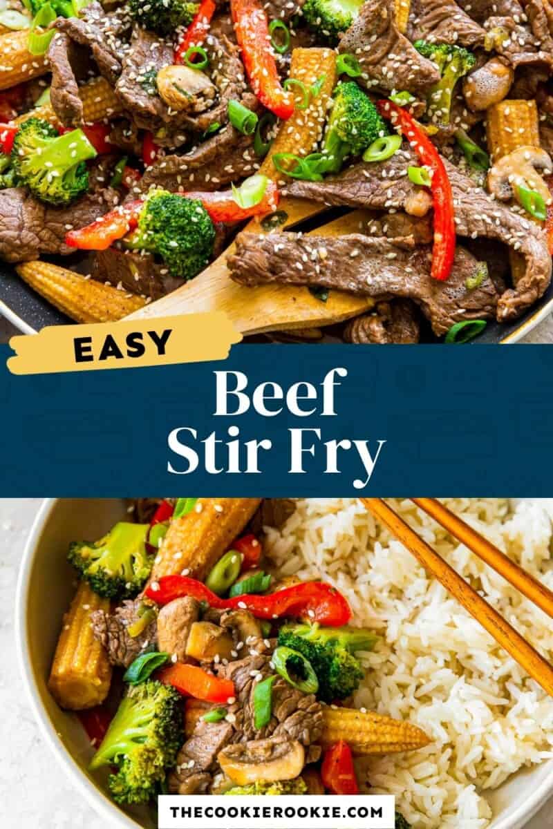 Beef Stir Fry - The Cookie Rookie®