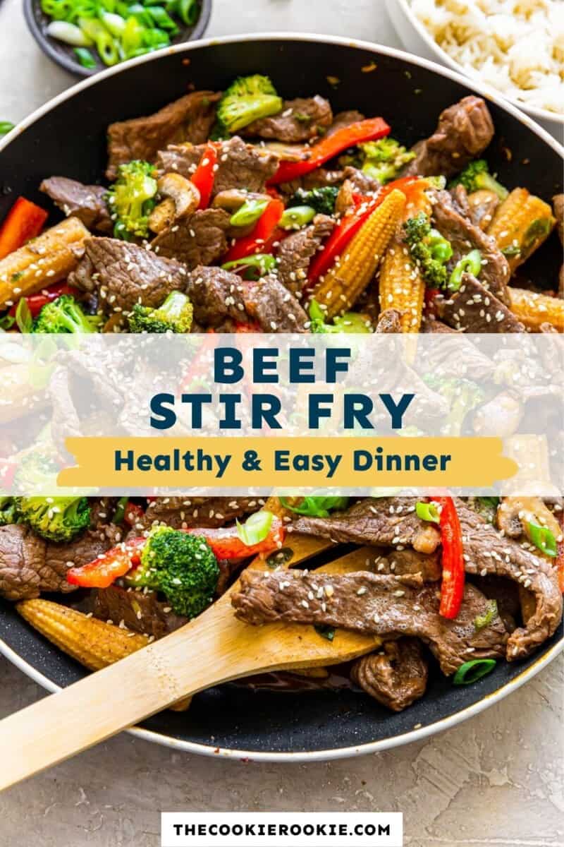 Beef Stir Fry Recipe - The Cookie Rookie®