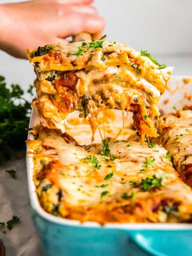 Vegetarian Lasagna Recipe The Cookie Rookie®