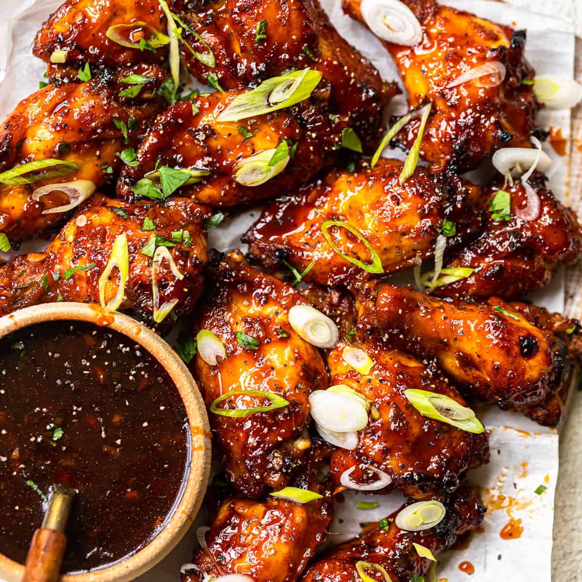 Spicy korean on sale chicken wings