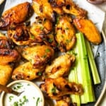 featured hot honey chicken wings